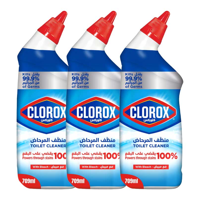 CLOROX TOILET CLEANER 3X709ML