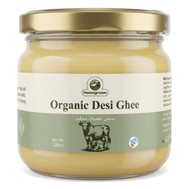 HOMEGROWN ORGANIC DESI GHEE 300ML
