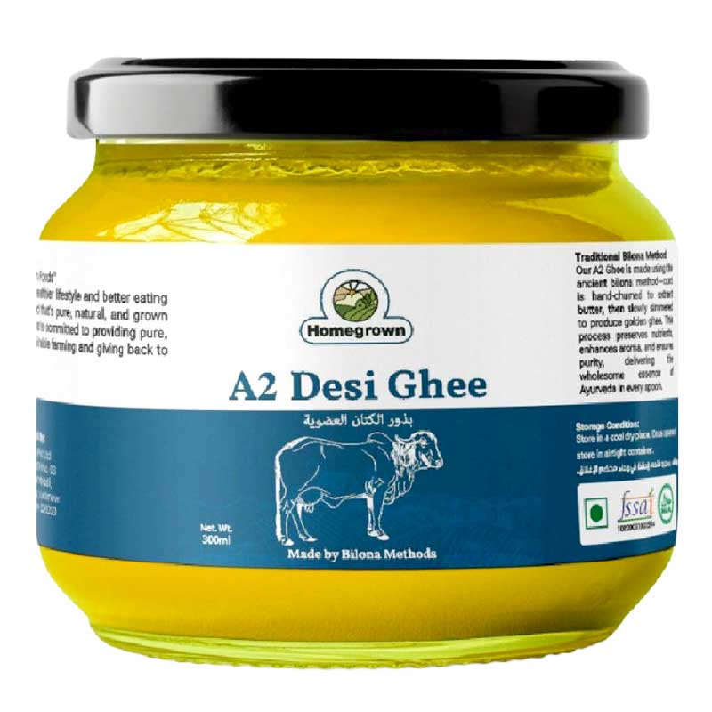 HOMEGROWN A2 DESI GHEE 300ML