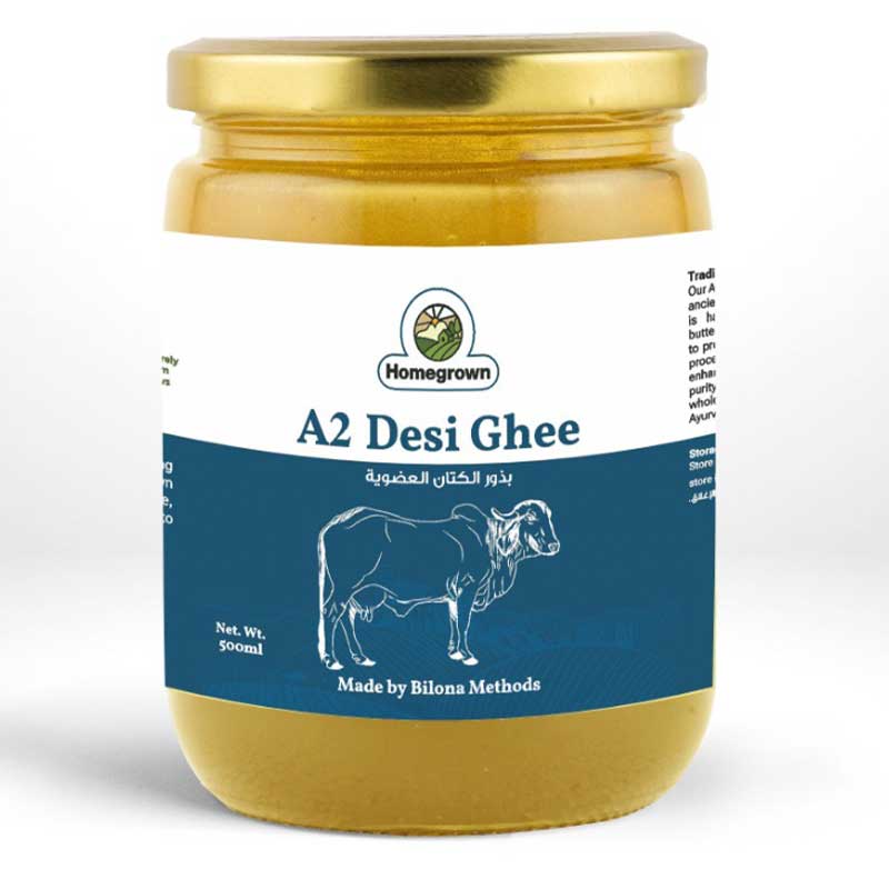 HOMEGROWN A2 DESI GHEE 500ML