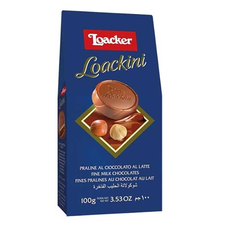 LOACKER LOACKINI MILK CHOCOLATE 100GM