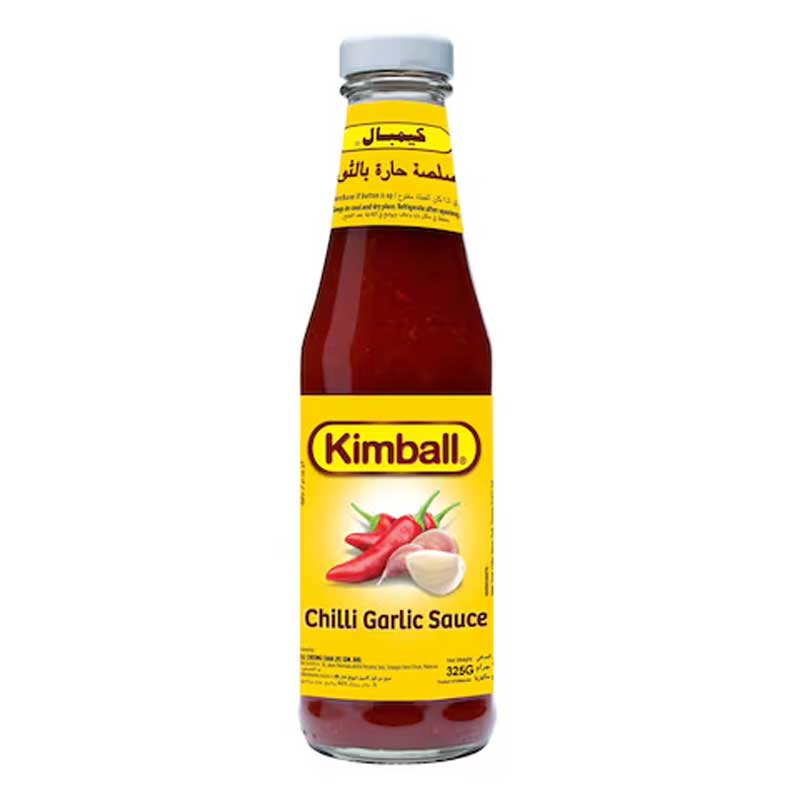 KIMBALL SAUCE CHILLI &amp; GARLIC 325GM