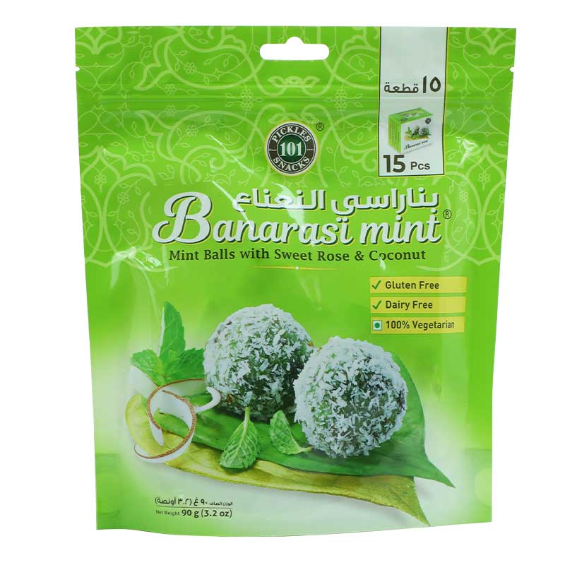 BANARASI MINT POUCH x15PCS