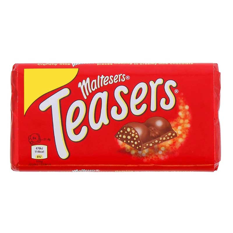 MALTESERS TEASERS BAR 100GM
