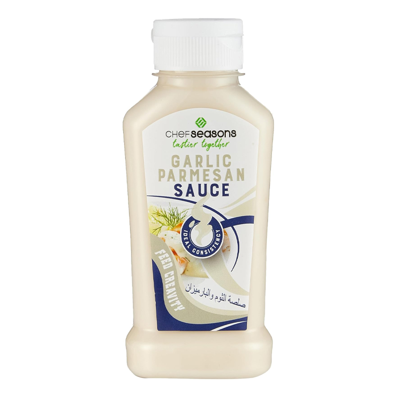 CHEF SEASONS GARLIC &amp; PARMESAN SAUCE 240G