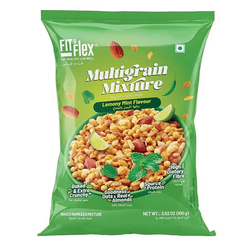 FIT&amp;FLEX MULTIGRAIN MIXTURE LEMON 100GM