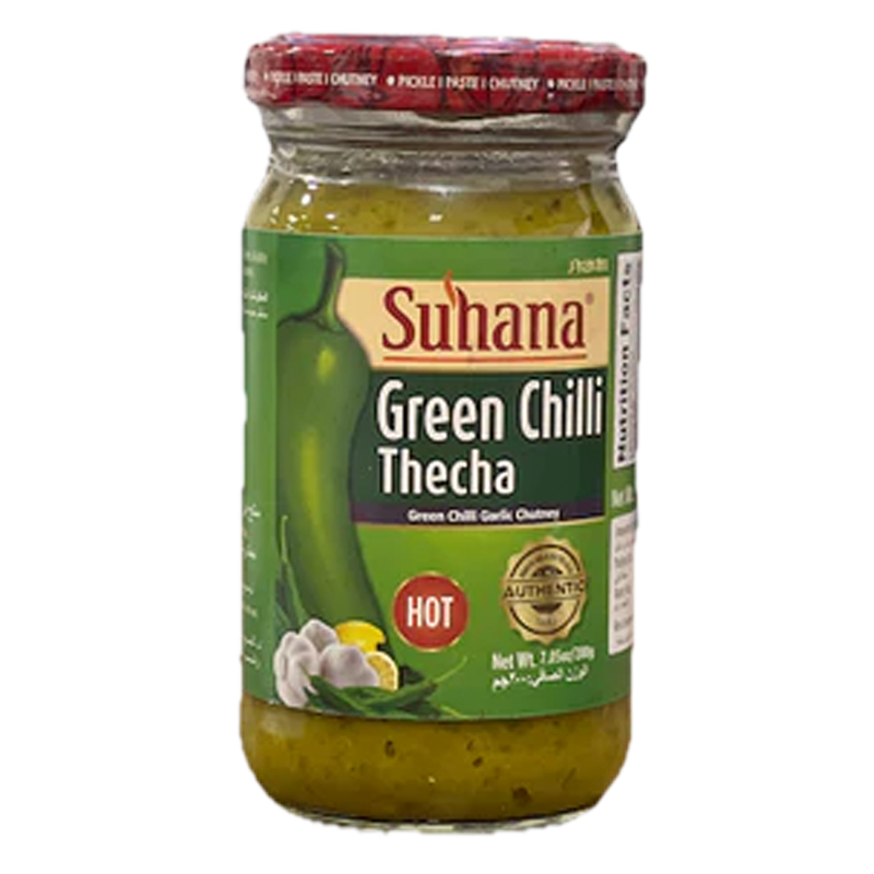 SUHANA GREEN CHILLI THECHA 200GM