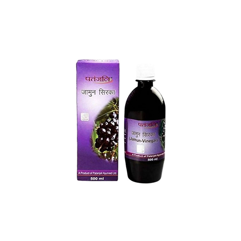 PATANJALI JAMUN VINEGAR (BLACK PLUM VINEGAR) 500ML