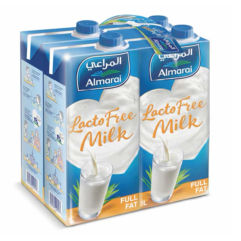 AL MARAI UHT MILK LACTOFREE 1LT