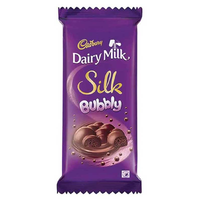 CADBURY DAIRY MILK SILK BUBBLY 112GM