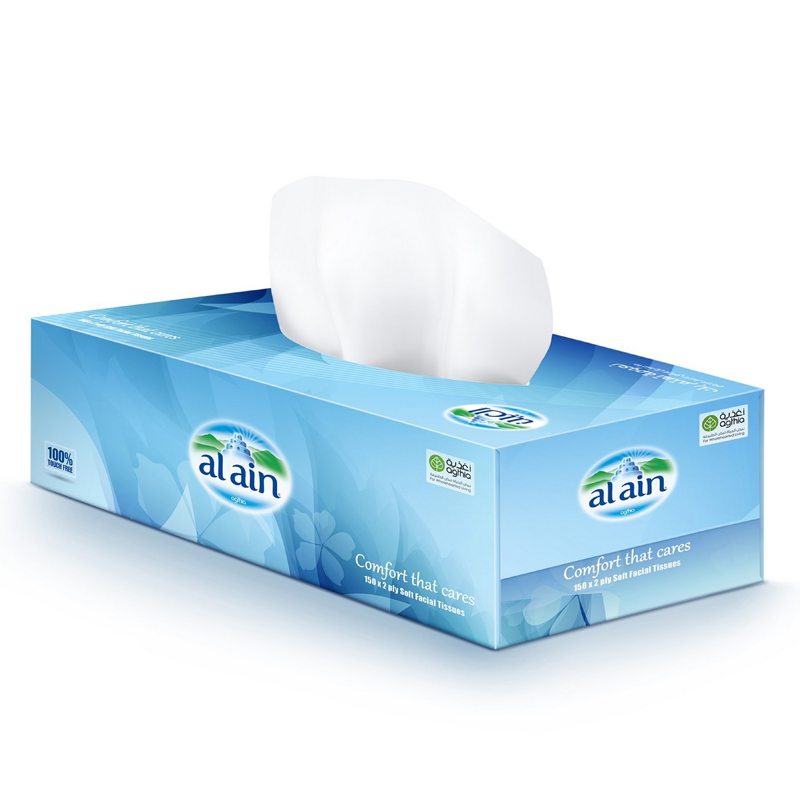 AL AIN FACIAL TISSUE 150x2 PLY