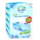 [0100029148] AL AIN FACIAL TISSUE 150x2 PLY