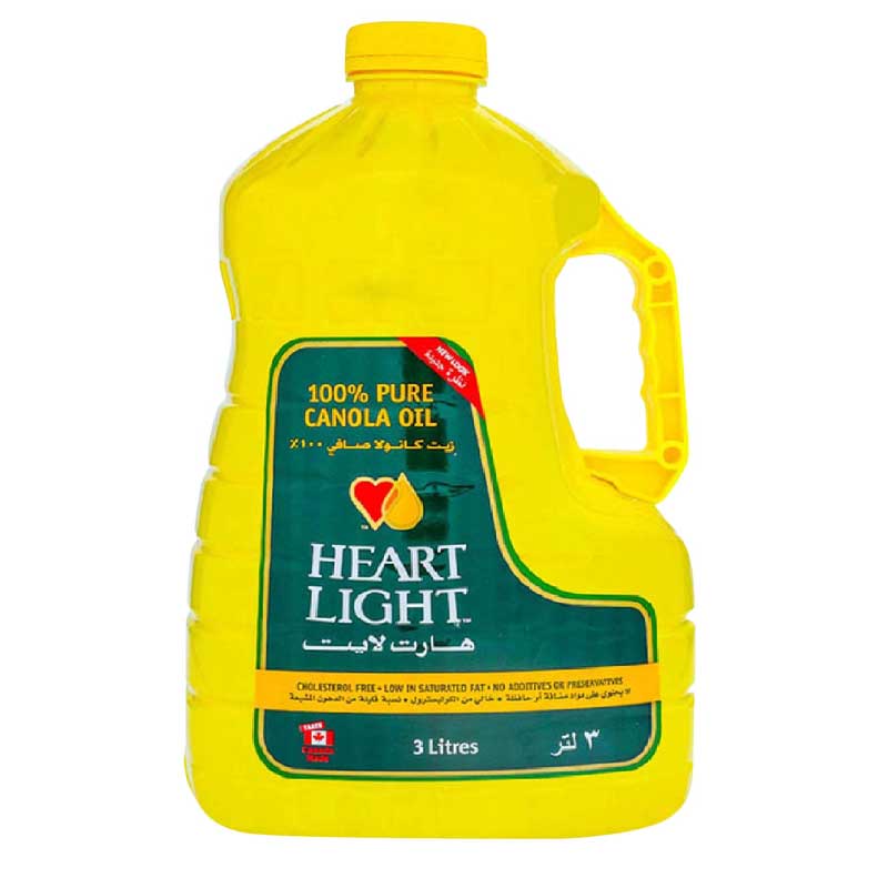 HEART LIGHT CANOLA OIL 3LTR SP