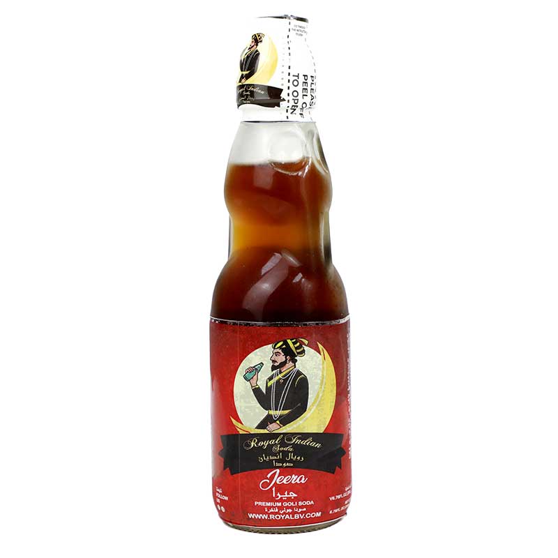 ROYAL INDIAN SODA PREMIUM GOLI SODA JEERA 200ML
