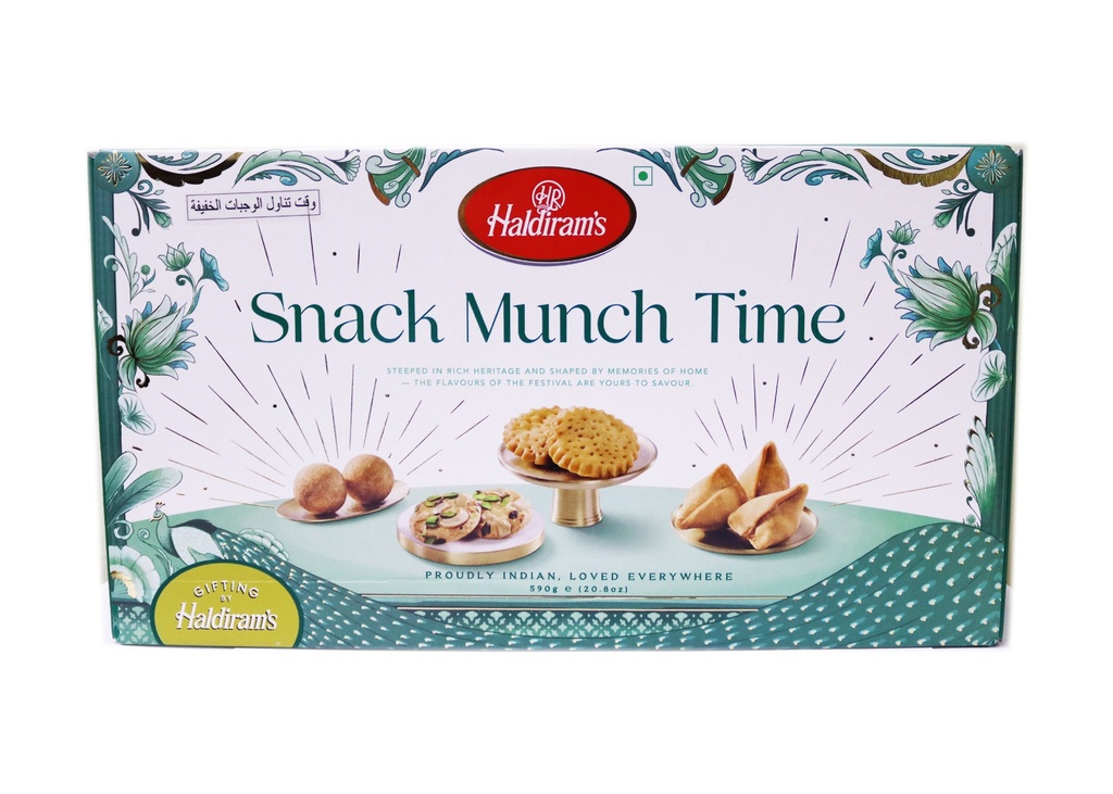 HALDIRAMS SNACK MUNCH TIME 590GM