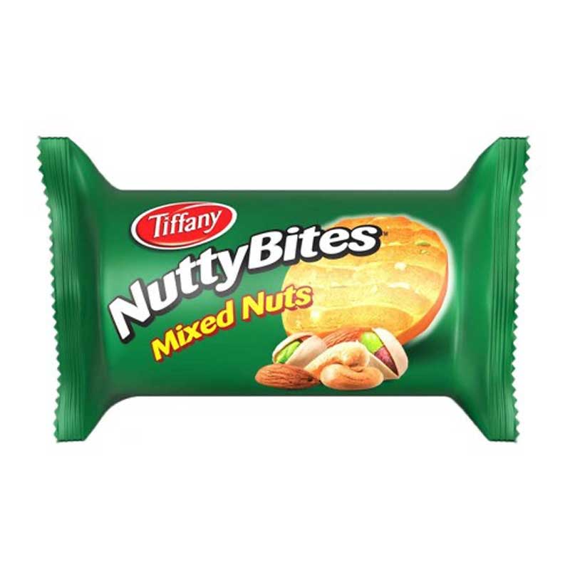 TIFFANY NUTTY BITES MIXED NUTS 72GM