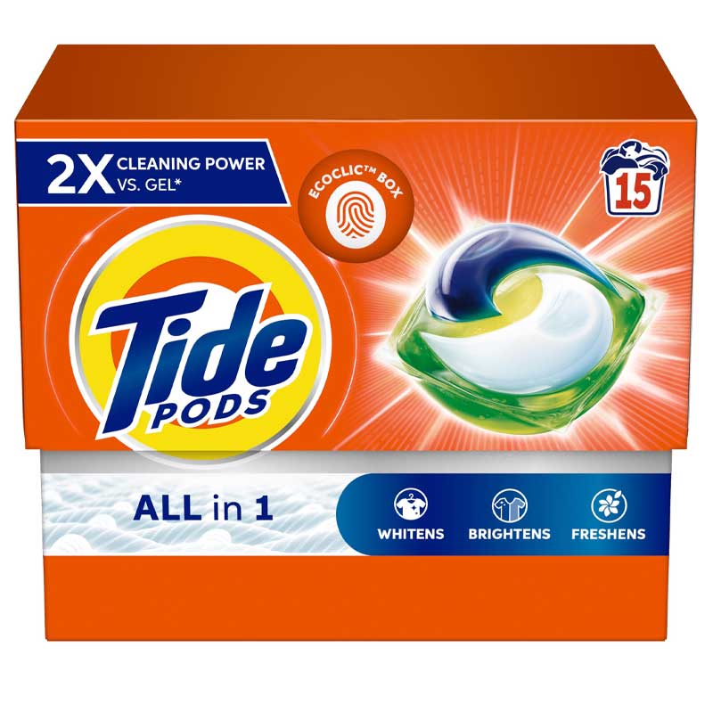 TIDE ORIGINAL ALL IN ONE 15PODS