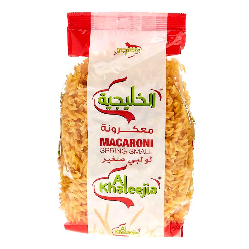 AL KHALEEJIA SPRING PASTA SMALL 400GM
