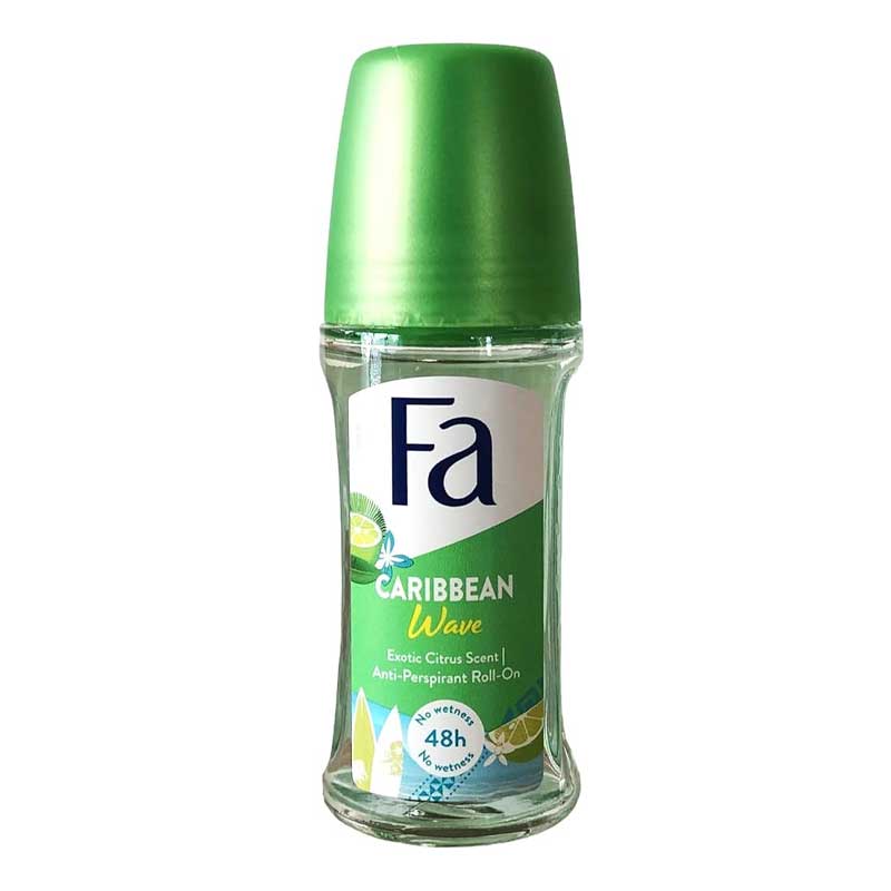 FA CARIBBEAN WAVE ROLL ON DEODORANT 50ML