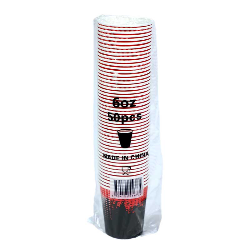 ASVA PAPER CUP 6 OZ 50PCS
