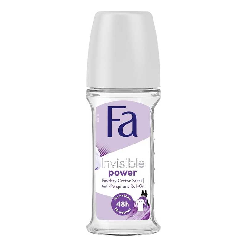 FA INVISIBLE POWER WOMEN ROLL ON DEODORANT 50ML