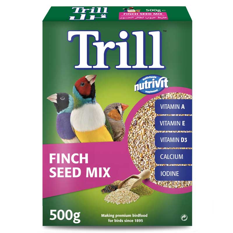 TRILL FINCH SEED MIX 500GM