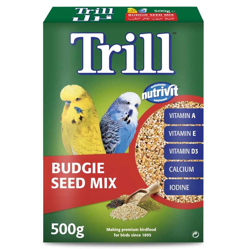 TRILL BUDGIE SEED MIX 500GM