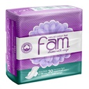 [0100029381] FAM FEMININE PADS NORMAL WITH WINGS 30S