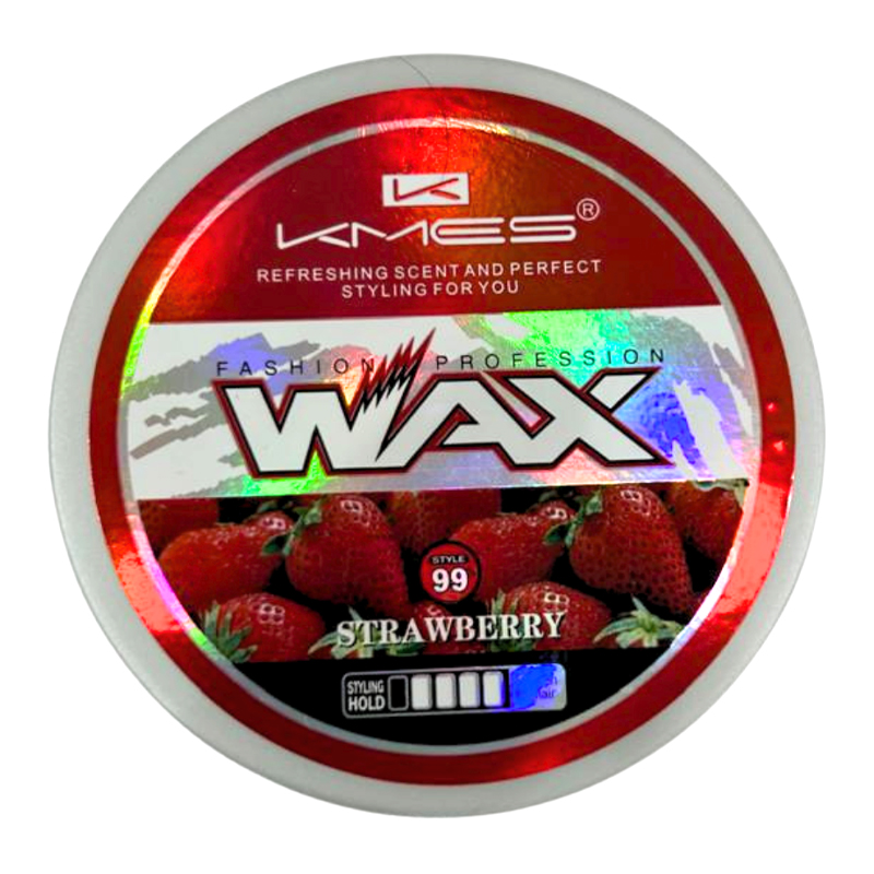 KMES FASHION WAX STRAWBERRY 100ML