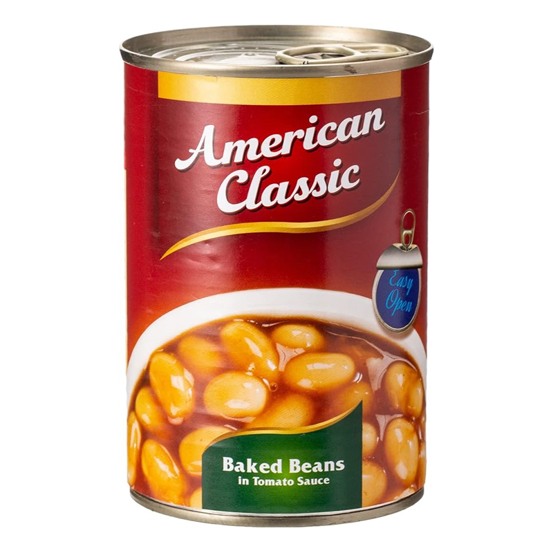 AMERICAN CLASSIC BAKED BEANS IN TOMATO SAUCE 400GM
