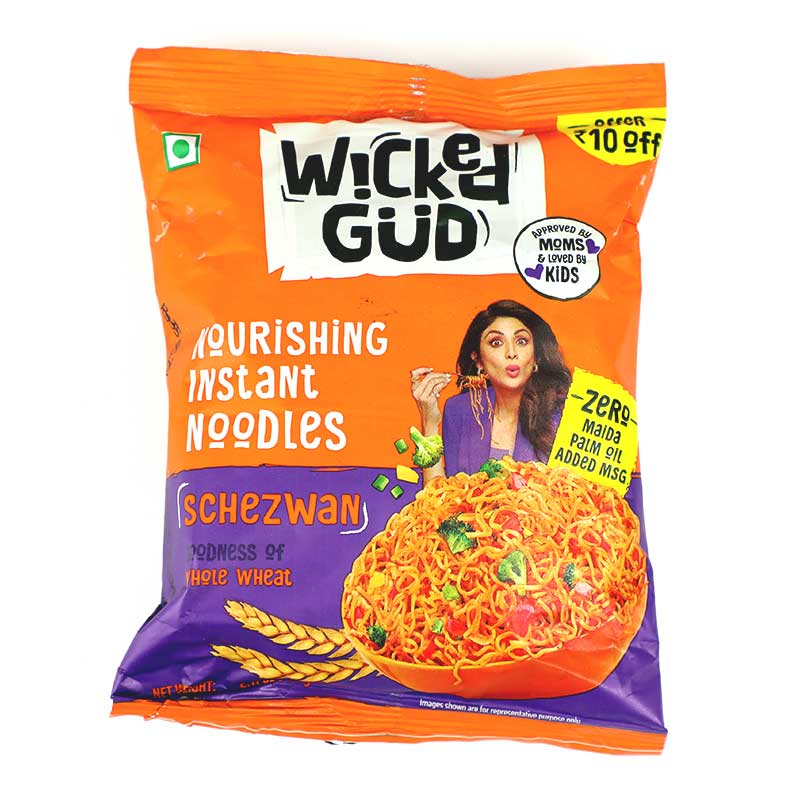WICKEDGUD SCHEZWAN INSTANT NOODLES 60GM