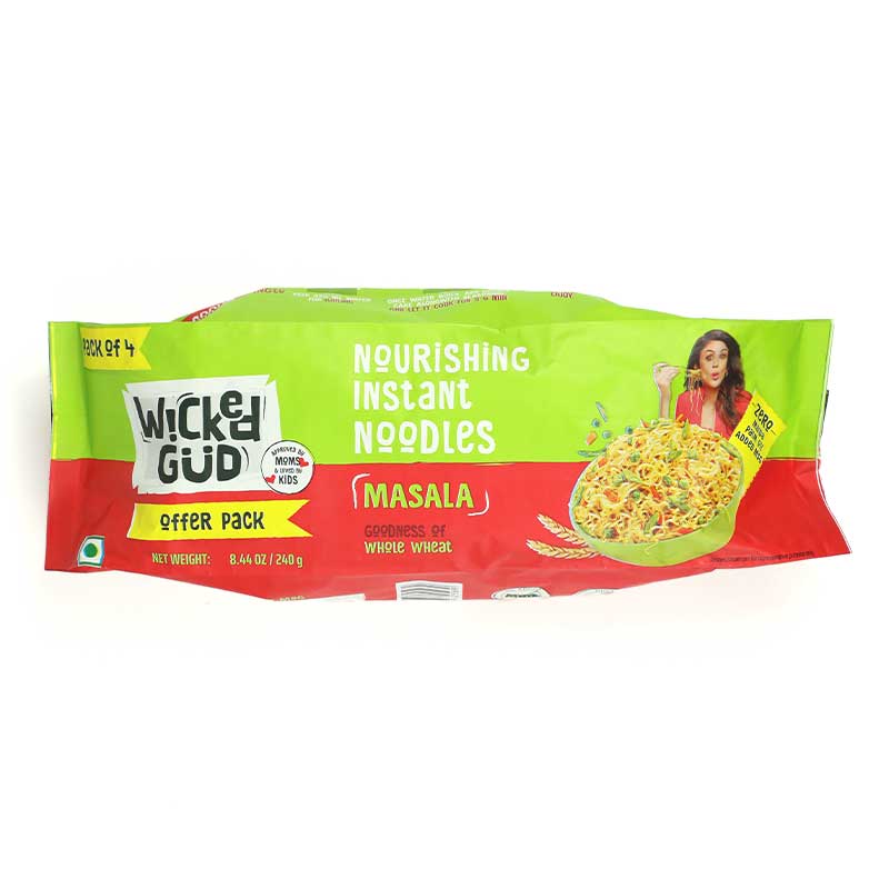 WICKEDGUD MASALA INSTANT NOODLES 240GM