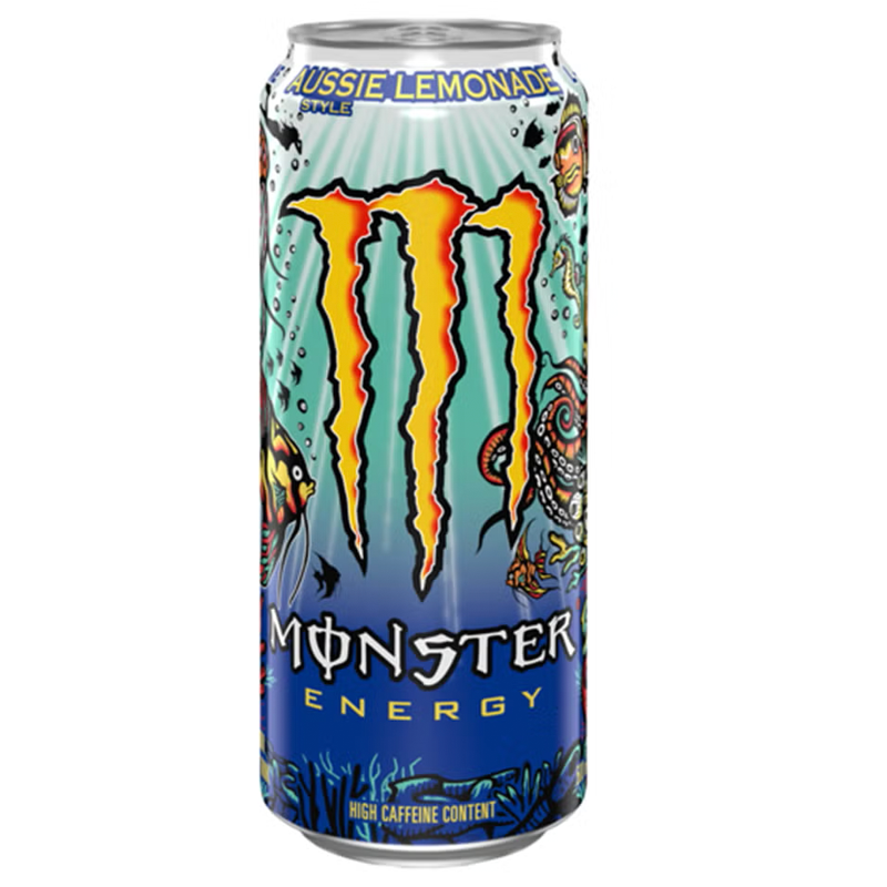 MONSTER AUSSIE LEMONADE  500ML