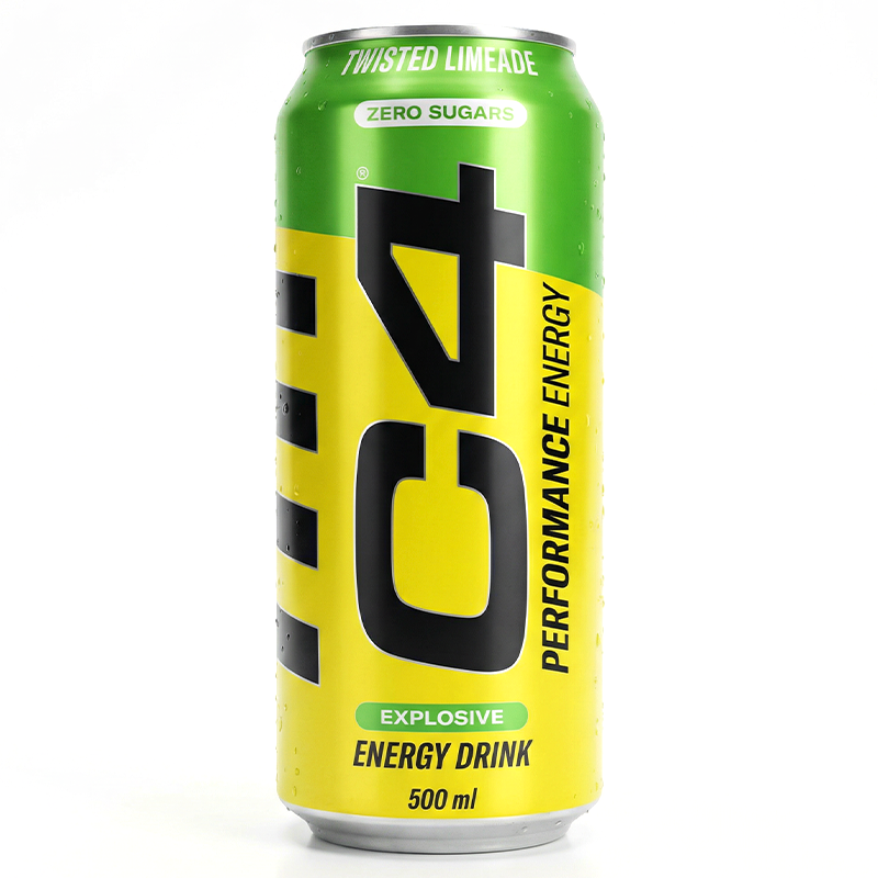 C4 TWISTED LIME ENERGY DRINK 500ML