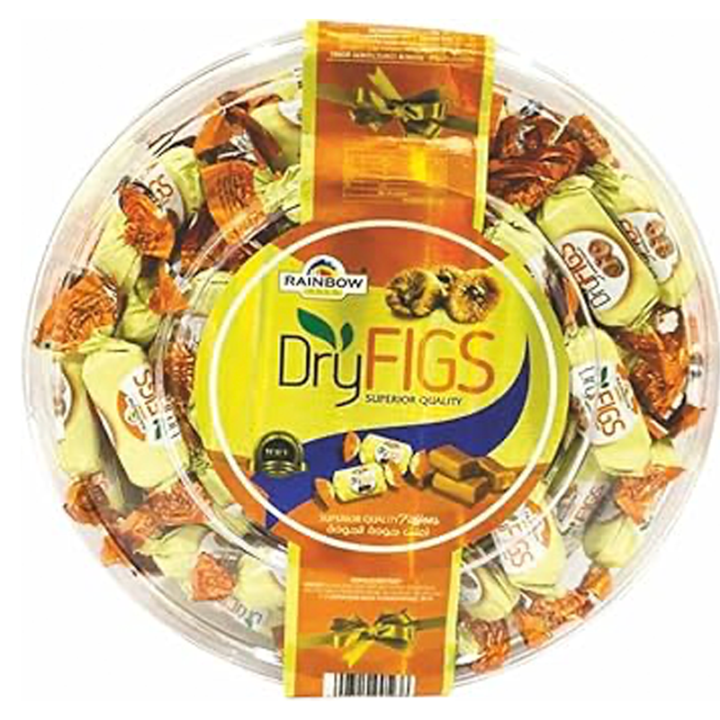 RAINBOW GOLD DRY FIGS TOFFEES 650GM