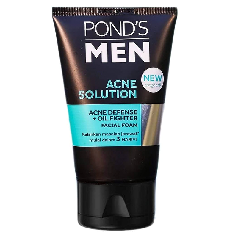 PONDS MEN ACNE SOLUTION FACIAL FOAM 100ML