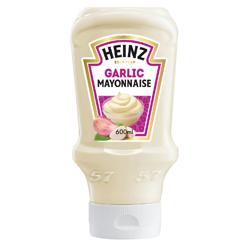 HEINZ GARLIC MAYONNAISE 600GM