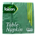 [0100020916] FALCON NAPKIN 33 X 33 CM GREEN