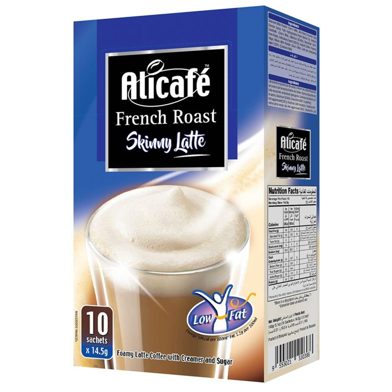 ALICAFE FRENCH ROAST SKINNY LATTE 14.5GM