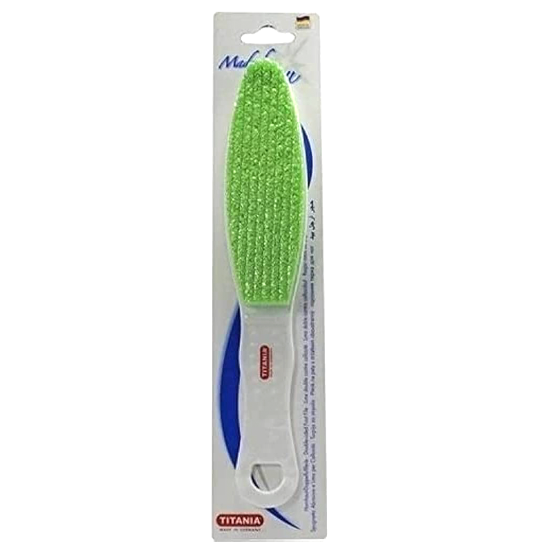 TITANIA FOOT FILE DOUBLE FOOT FROM PUMICE EMERY