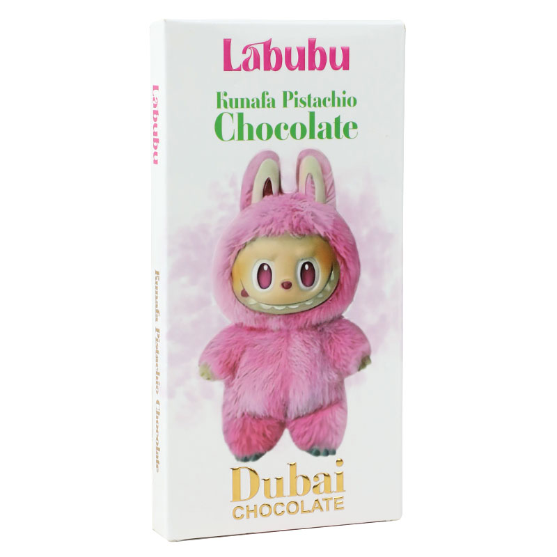 VALRONA LABUBU PISTACHIO KUNAFA CHOCOLATE 100GM