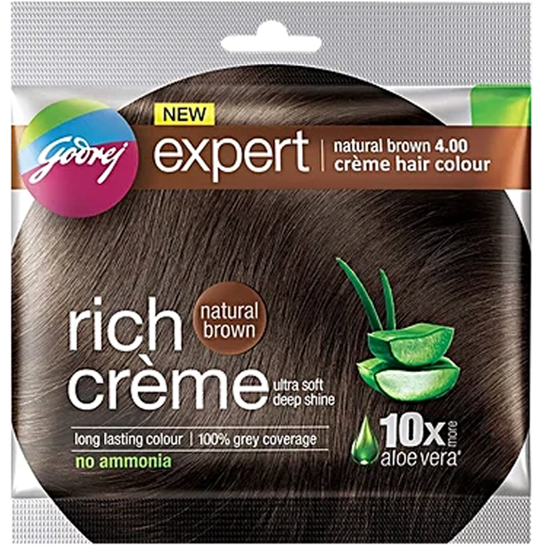 GODREJ RICH CRÈME DARK BROWN 20 GM