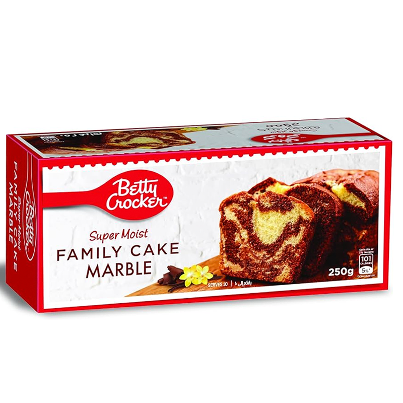 BETTY CROCKER POUND CAKE MARBLE 250GM