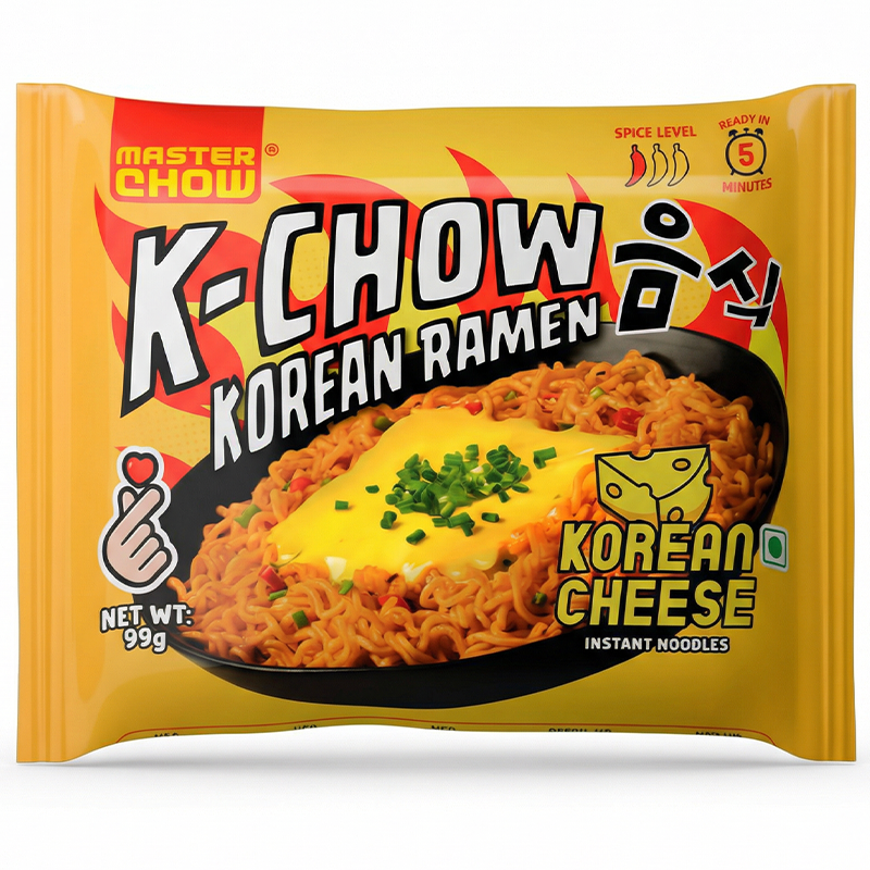 MASTER CHOW KOREAN CHEESE INSTANT NOODLES 99G