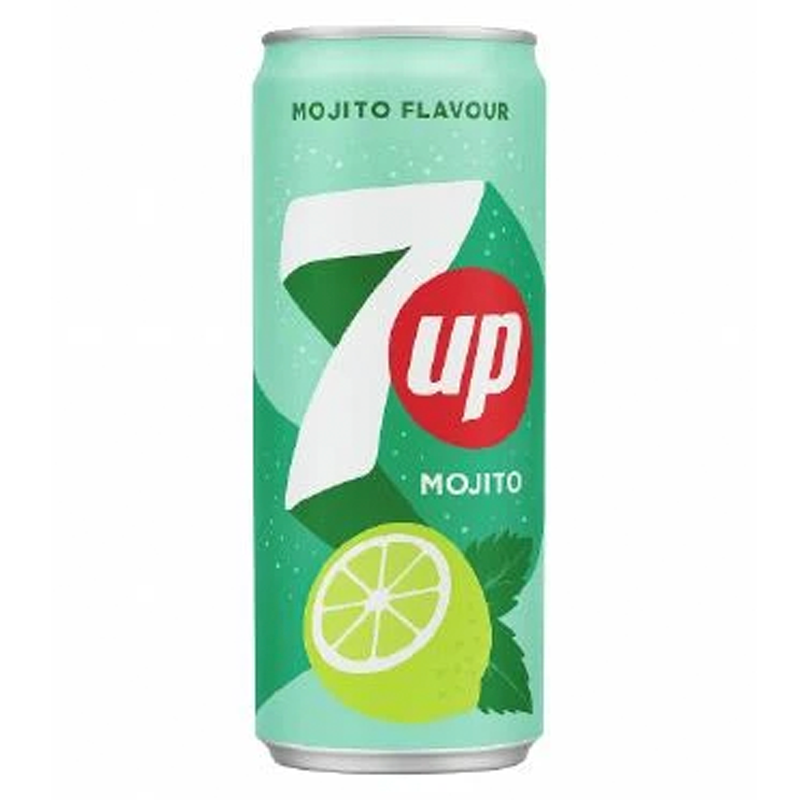 7UP MOJITO LEMON MINT 330ML