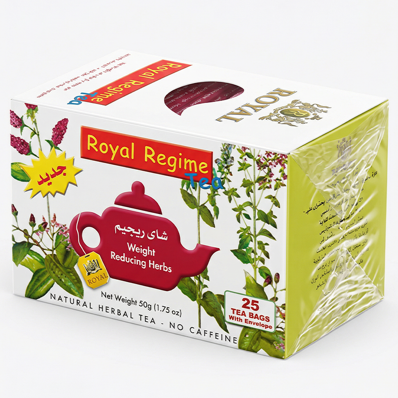 ROYAL REGIME WEIGHT CONTROL TEA 50 TEA BAGS