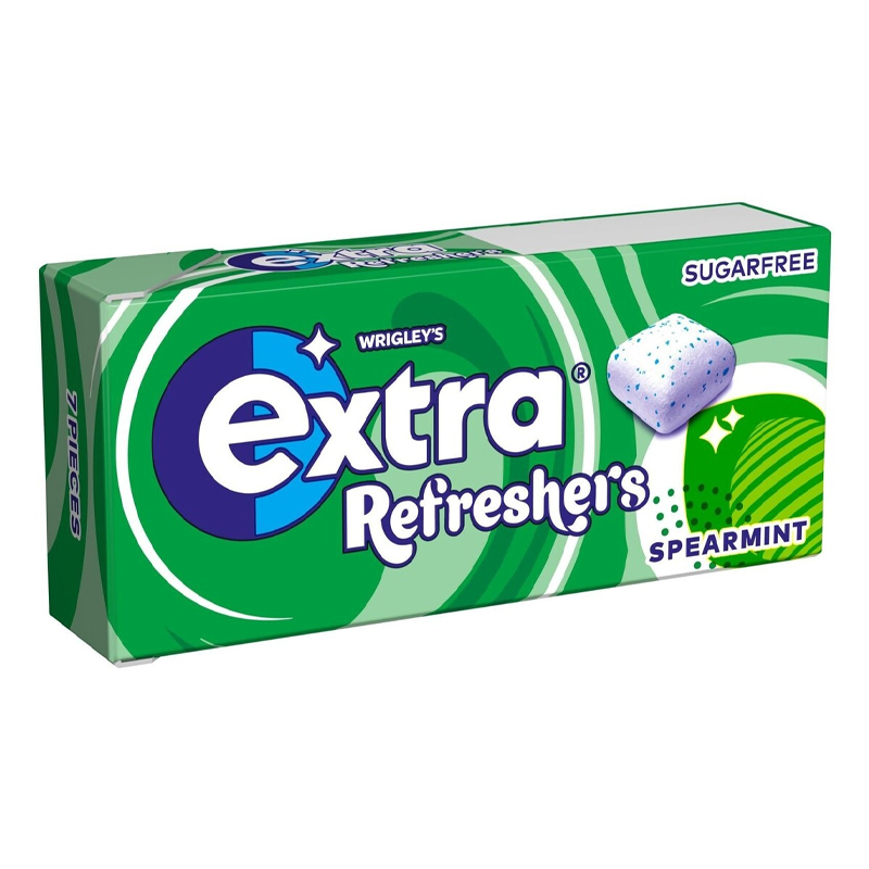 EXTRA REFRESHERS SPEARMINT SXC 15.6G