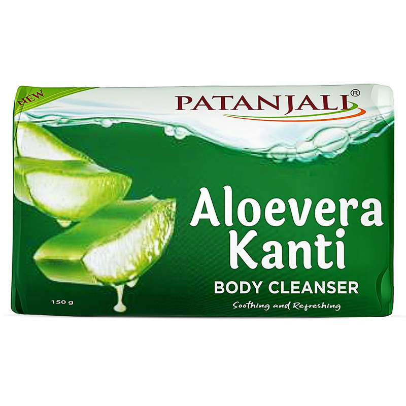 PATANJALI ALOEVERA SOAP 125GM