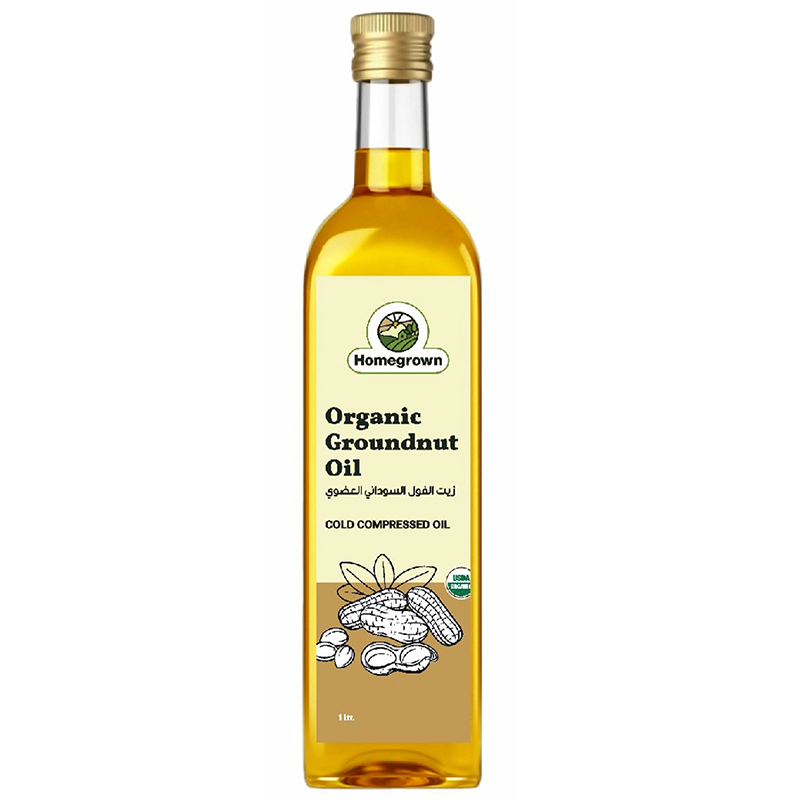 HOMEGROWN ORGANIC CP GROUNDNUT OIL 500ML