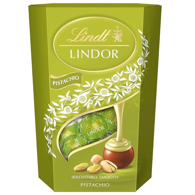 LINDT LINDOR PISTACHIO SMOOTH 200GM